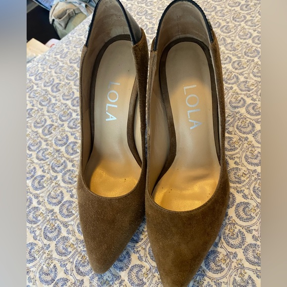 Stilettos perfect conditions size 7 suede & leather - Picture 9 of 14